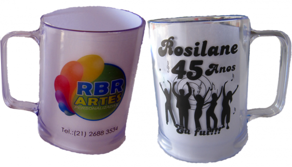 CANECA DE ACRÍLICO 300ML